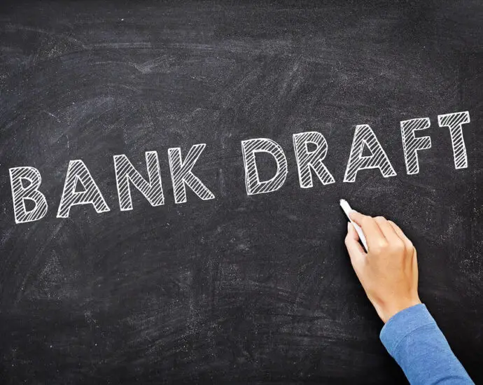 What is a bank draft?